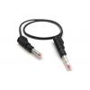 Mueller Electric Zkušební vodič, Černá 32A, délka kabelů: 1 m, 600V, úroveň kategorie: CAT III Mueller Electric Zkušební vodič, Černá 32A, délka kabelů: 1 m, 600V, úroveň kategorie: CAT III