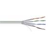 RS PRO Cat6a Ethernetové kabely, Šedá, Polyvinylchlorid, A: Pevný, B: Pevný 100 m, typ pláště: Stíněné RS PRO Cat6a Ethernetové kabely, Šedá, Polyvinylchlorid, A: Pevný, B: Pevný 100 m, typ pláště: Stíněné