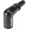 Hicon HI-X3RM-M XLR konektor zástrčka, zahnutá Pólů: 3 černá 1 ks
