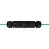 LogiLink RJ45 síťový adaptér [1x RJ45 zásuvka - 1x RJ45 zásuvka] 0 mm černá