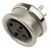 Amphenol Industrial Zásuvka DIN, řada: C 091 A, počet kontaktů: 3, velikost: M16, 300V, orientace těla: Rovný, IP40 4A