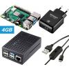 TRU COMPONENTS Pure Set Raspberry Pi® 5 B+ 4 GB 4 x 2.4 GHz vč. napájecího zdroje, vč. pouzdra TRU COMPONENTS Pure Set Raspberry Pi® 5 B+ 4 GB 4 x 2.4 GHz vč. napájecího zdroje, vč. pouzdra