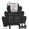 Omron Elektromechanické relé rozhraní 24V dc SPDT Lišta DIN G2RV-ST 13.5mA