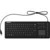 Keysonic KSK-6231 INEL (US) USB klávesnice US anglická, QWERTY černá silikonová membrána, vodotěsné (IPX7), s podsvícením, integrovaný touchpad, tlačítka myši Keysonic KSK-6231 INEL (US) USB klávesnice US anglická, QWERTY černá silikonová membrána, vodotěsné (IPX7), s podsvícením, integrovaný touchpad, tlačítka myši