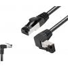BKL Electronic 144026 RJ45 síťové kabely, propojovací kabely CAT 8.1 S/FTP 3 m černá bez halogenů 1 ks BKL Electronic 144026 RJ45 síťové kabely, propojovací kabely CAT 8.1 S/FTP 3 m černá bez halogenů 1 ks