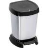 Durable DURABLE - 341058 - Abfallbehälter mit Tritt 5 l metall anthraz...
