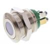 APEM Tlačítkový spínač, řada: AV IP65 SPST Okamžité Osvětlené 19.2 mm 50mA, barva LED: Zelená 250 V ac APEM Tlačítkový spínač, řada: AV IP65 SPST Okamžité Osvětlené 19.2 mm 50mA, barva LED: Zelená 250 V ac