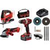 Einhell TE-TK 18/3 Li Kit JS+CD+AG Power X-Change 4257241 sada nářadí v tašce