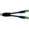 Murrelektronik 7000-87251-6300030 rozdělovač a adaptér pro senzory - aktory M8 x 1 zástrčka, rovná, zástrčka, rovná 0.30 m Počet pólů: 4 1 ks