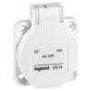 Legrand Průmyslový napájecí konektor, IP54, Panel barva Bílá, 16 A 2P+PE, 250 V
