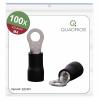Quadrios 22C451 kulaté kabelové oko Průřez (max.)=4.0 mm² Ø otvoru=4.3 mm částečná izolace černá 1 sada Quadrios 22C451 kulaté kabelové oko Průřez (max.)=4.0 mm² Ø otvoru=4.3 mm částečná izolace černá 1 sada