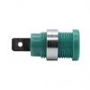 Mueller Electric Banánkový konektor, 4 mm, 1kV, 35A, Zelená, Vnější Pájecí očko, materiál kontaktu: Mosaz, pokovení Mueller Electric Banánkový konektor, 4 mm, 1kV, 35A, Zelená, Vnější Pájecí očko, materiál kontaktu: Mosaz, pokovení