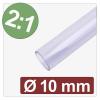Quadrios 25CA608 smršťovací bužírka bez lepidla transparentní 10 mm 5 mm Poměr smrštění:2:1 metrové zboží Quadrios 25CA608 smršťovací bužírka bez lepidla transparentní 10 mm 5 mm Poměr smrštění:2:1 metrové zboží