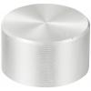 TRU COMPONENTS TC-11696504 otočný knoflík s označením stříbrná (Ø x v) 30 mm x 17 mm hliník, plast 1 ks