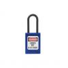 Master Lock Bezpečnostní visací zámek Klíč, Termoplast 4.76 mm třmen, Modrá 35mm Master Lock Bezpečnostní visací zámek Klíč, Termoplast 4.76 mm třmen, Modrá 35mm