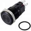 TRU COMPONENTS TC-12647452 tlačítkový spínač 250 V/AC 3 A 1x vyp/(zap) IP65 modrá s aretací Eloxovaný hliník 1 ks TRU COMPONENTS TC-12647452 tlačítkový spínač 250 V/AC 3 A 1x vyp/(zap) IP65 modrá s aretací Eloxovaný hliník 1 ks