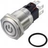 TRU COMPONENTS TC-12647476 tlačítko 250 V/AC 3 A 1x vyp/(zap) IP65 RGB bez aretace nerezová ocel 1 ks TRU COMPONENTS TC-12647476 tlačítko 250 V/AC 3 A 1x vyp/(zap) IP65 RGB bez aretace nerezová ocel 1 ks