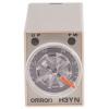 Omron Časovací relé, řada: H3YN Lišta DIN 4PDT 4kontaktové 24 V dc 24V ac Multifunkční funkce Zásuvka 0.1 min to 10 h