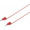 VOLTCRAFT MSB-200 měřicí kabel lamelová zástrčka 2 mm lamelová zástrčka 2 mm 30.00 cm červená 1 ks