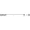 CONEC Kabel USB do zásuvky IC Vnější, A: USB typu A, 2 m Vnější, Černá, B: USB B
