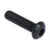 RS PRO Šroub s vnitřním šestihranem, Lesklý zinek, Ocel hlavice Vnitřní šestihran, M3, M3, délka: 12 mm