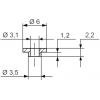 TRU COMPONENTS TC-V5359-203 izolační objímka 1 ks vnější Ø: 6 mm, 3.5 mm vnitřní Ø: 3.1 mm TRU COMPONENTS TC-V5359-203 izolační objímka 1 ks vnější Ø: 6 mm, 3.5 mm vnitřní Ø: 3.1 mm