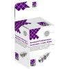 TRU COMPONENTS sada laboratorních zástček zásuvka, vestavná vertikální stříbrná 10 ks TRU COMPONENTS sada laboratorních zástček zásuvka, vestavná vertikální stříbrná 10 ks