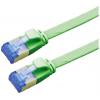 Value 21.99.2143 RJ45 síťové kabely, propojovací kabely CAT 6A F/UTP 3.00 m zelená stíněný, plochý, pozlacené kontakty 1 ks Value 21.99.2143 RJ45 síťové kabely, propojovací kabely CAT 6A F/UTP 3.00 m zelená stíněný, plochý, pozlacené kontakty 1 ks