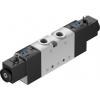 Elektromagnetický ventil 5/2 bistabilní, řada: VUVS-L25-B52-D-G14-F8-1B2 G Elektřina, max. průtok: 1300L/min Festo 24V