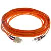 RS PRO Optický kabel 125 μm 10 m Nízko dýmivý bezhalogenový plášť, Oranžová