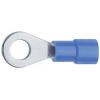 Klauke 6306 kulaté kabelové oko Průřez (max.)=2.50 mm² Ø otvoru=6.5 mm částečná izolace modrá 1 ks