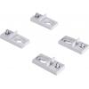 Fibox WMKQ10S Wall mount šedobílá (RAL 7035) 1 sada Fibox WMKQ10S Wall mount šedobílá (RAL 7035) 1 sada