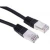 RS PRO Kat6 Ethernetové kabely, Černá, Polyvinylchlorid, A: RJ45 10 m Vnější, B: RJ45 Vnější, typ pláště: S/FTP RS PRO Kat6 Ethernetové kabely, Černá, Polyvinylchlorid, A: RJ45 10 m Vnější, B: RJ45 Vnější, typ pláště: S/FTP