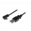 RS PRO Kabel USB do zásuvky IC Vnější, řada: RS PRO, A: USB typu A, 500 mm Vnější, Černá, B: Micro USB typ B