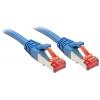 LINDY 47715 RJ45 síťové kabely, propojovací kabely CAT 6 S/FTP 0.30 m modrá 1 ks LINDY 47715 RJ45 síťové kabely, propojovací kabely CAT 6 S/FTP 0.30 m modrá 1 ks