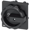 Otočná klika Černá, řada: SENTRON, pro použití s: 3LD3, délka: 66 mm Siemens