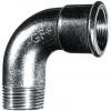 Georg Fischer Armatura z kujné oceli Koleno Galvanizovaný 90° Vnější BSPT 3/4 in Vnitřní BSPP 3/4 in Georg Fischer Armatura z kujné oceli Koleno Galvanizovaný 90° Vnější BSPT 3/4 in Vnitřní BSPP 3/4 in