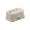 HDC enclosures, Size: HQ, Protection degree: IP 65, Cover for lower part of housing, Side-locking clamp on lower side, Standard HDC HQP DOD 2BO Weidmüller HDC enclosures, Size: HQ, Protection degree: IP 65, Cover for lower part of housing, Side-locking clamp on lower side, Standard HDC HQP DOD 2BO Weidmüller