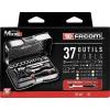 Facom sada GOLA adaptérů/redukcí, 1/4 (6,3 mm), 37dílná, R.161-6P6PB Facom sada GOLA adaptérů/redukcí, 1/4 (6,3 mm), 37dílná, R.161-6P6PB