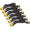 APC napájecí kabel [1x IEC C13 zásuvka 10 A - 1x IEC zástrčka C14 10 A] 0.61 m černá