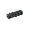 Konektor PCB, řada: 79107, orientace těla: Svislé, rozteč: 2 mm Signální, Deska-deska, počet kontaktů: 18, počet řad: 2,