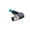 Kabel konektoru, A: Vnější, A: Pravoúhlý 4, B: Odbočný vodič, 250V, IP68, řada: MSDS Amphenol Industrial 5 m