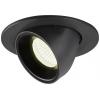 SLV 1005909 NUMINOS GIMBLE S LED vestavné svítidlo LED pevně vestavěné LED 8.60 W černá