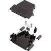 MH Connectors MHDSSK-P-37-S-K 6260-0107-04 D-SUB pouzdro Pólů: 37 plast 180 °, 45 ° černá 1 ks