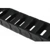 Kabelové rozdvojky, řada: 200 Igumid GLW barva Černá 73mm x 35 mm x 1 m, min. poloměr ohybu 75 mm Igus Kabelové rozdvojky, řada: 200 Igumid GLW barva Černá 73mm x 35 mm x 1 m, min. poloměr ohybu 75 mm Igus