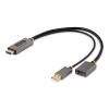 StarTech.com, A: Vnější HDMI, B: Vnější Display Port Displej adaptérového kabelu 1 ft
