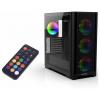 INCA EMG-15XB midi tower PC skříň černá