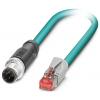 Phoenix Contact NBC-M12MSD/6,5-93E/R4AC Spojovací kabel, 1066934, piny: 4, 6.5 m, 50 ks Phoenix Contact NBC-M12MSD/6,5-93E/R4AC Spojovací kabel, 1066934, piny: 4, 6.5 m, 50 ks