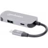 Manhattan dokovací stanice pro notebook 190299 vč. funkce nabíjení, napájení USB-C® Manhattan dokovací stanice pro notebook 190299 vč. funkce nabíjení, napájení USB-C®
