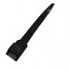Stahovací páska Nerozpojitelné 132 mm 9mm Černá Nylon 12 RS PRO Stahovací páska Nerozpojitelné 132 mm 9mm Černá Nylon 12 RS PRO